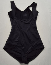 Maidenform Black Open Bust Body shaper bodysuit XL Firm control WYOB shapewear