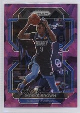 2021-22 Panini Prizm Purple Ice Prizm 89/149 Moses Brown #173 7n6