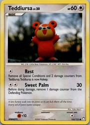 Teddiursa 105/123 Mysterious Treasures Common