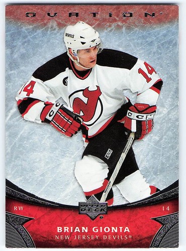 2006 Upper Deck Ovation Brian Gionta #29 card