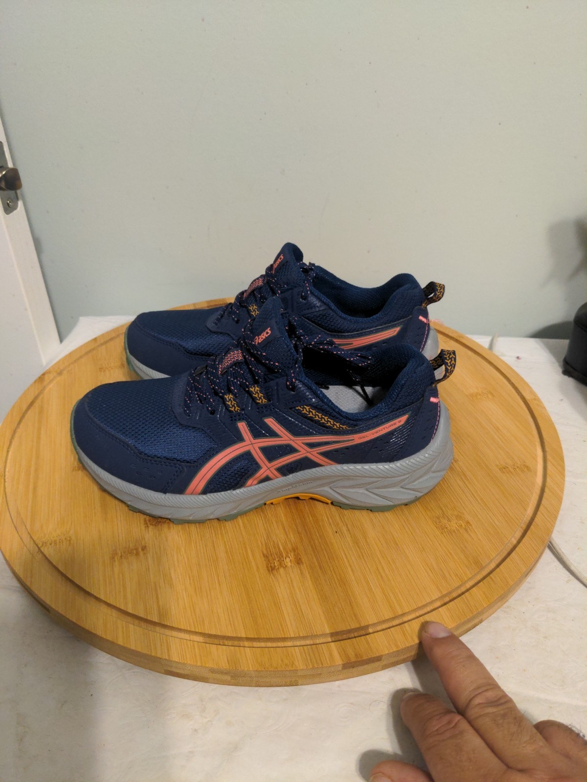 ASICS GEL-Venture 9 Indigo Blue/Papaya Women's 6 Trail Running Shoes  thumbnail 2