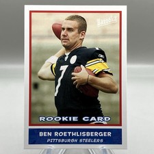 2004 Ben Roethlisberger Topps Bazooka #210 Rookie Card RC. rookie card picture