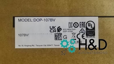 DOP-107BV   Delta  HMI   New and Sealed