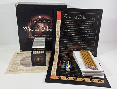 Wise and Otherwise Party Game Bluffing Proverbs and Sayings 100% Complete