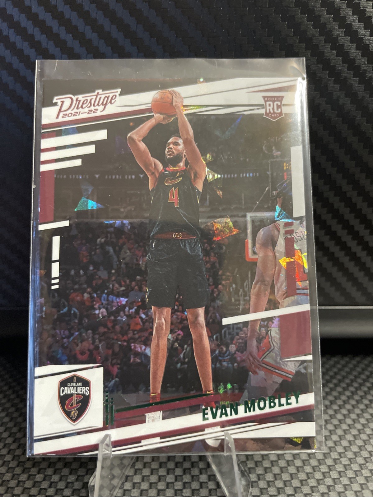 2021-22 Panini Chronicles - Prestige Evan Mobley #67 Green Ice (RC)