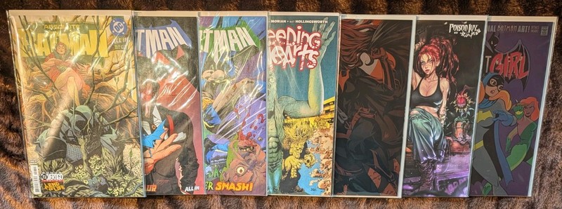DC Comics 7 book lot (2023-26) Batman/Absolute Poison Ivy Adventures #12 Foil++
