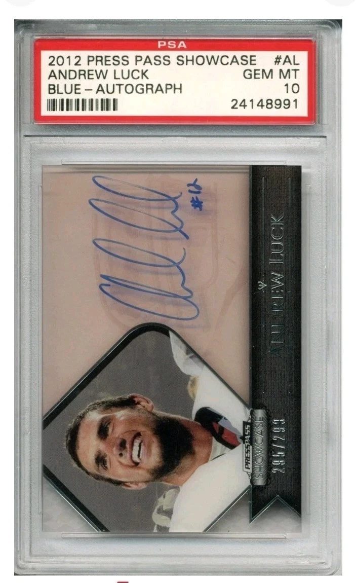 Football Press Pass Rookie Grade 10 Sports Trading Cards