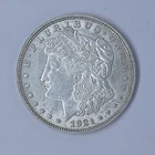 1921 Morgan Dollar Almost Uncirculated 90% Silver $1 US Collectible Coin