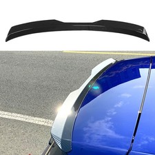 For VW Golf 8 MK8 2020-2021 Carbon Fiber Look Rear Window Roof Spoiler Wing Lip