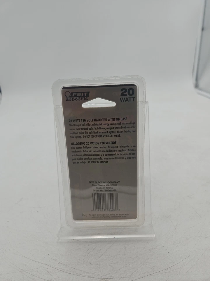 Feit Electric Bulbs G8 Base, 20 Watt 120 Volt Lighting Lights ~ NEW ~ Non LED - Image 4 of 4