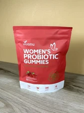 VivoNu Vaginal Women Probiotic Feminine Balance pH Gummies for Healthy Odor