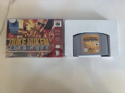 Duke Nukem: Zero Hour - N64 Nintendo 64 - Game & Box - Read Desc - FREE SHIPPING