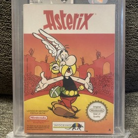 Asterix Nintendo Nes PAL A CIB UKG 85 Near Mint + #1 Highest Graded Globally