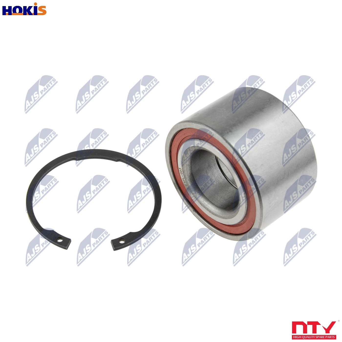 Nty Wheel Bearing Kit Rear For Opel Omega A 88-94, Omega B 94 - Image 10