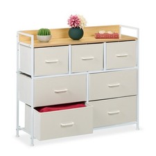Chest of drawers cabinet hallway dresser linen chest of drawers side chest 7 drawers