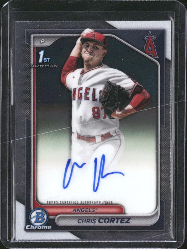 2024 Bowman Draft #CPA-CCZ Chris Cortez Chrome Prospect Autographs
