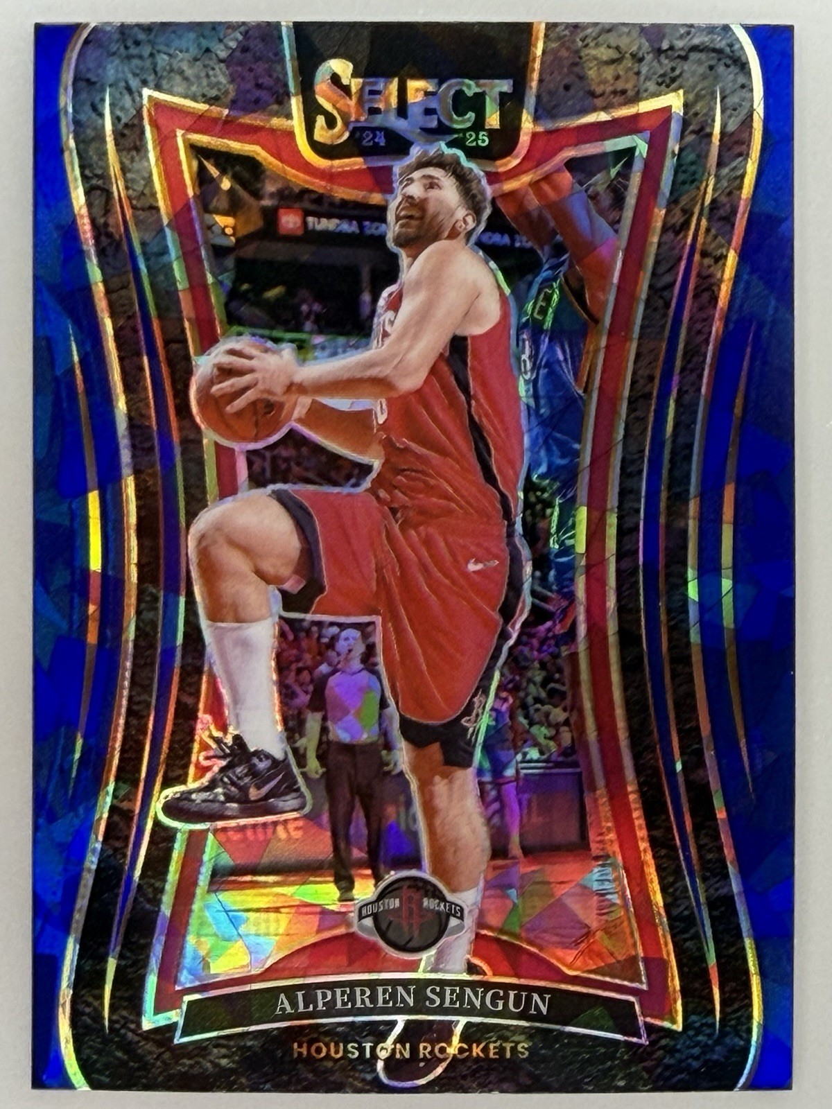 2024-25 PANINI SELECT BASKETBALL - ALPEREN SENGUN #335 BLUE CRACKED ICE