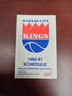 ES25 Kansas City Kings 1980/81 NBA Basketball Pocket Schedule - Farmland — photo 1
