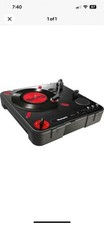Numark PT01 Scratch Portable DJ Turntable w/Scratch Switch Speaker USB/AUX/RCA
