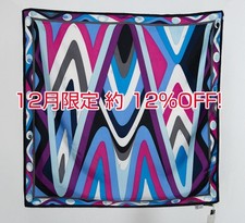 December limited sale tag included EMILIO PUCCI silk scarf 14,000 yen