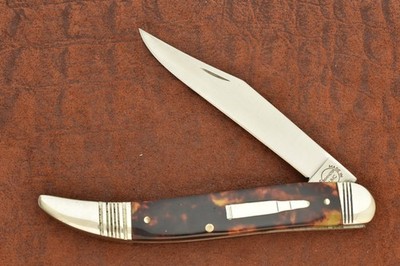 REMINGTON UMC USA BULLET KNIFE TORTOISE JUMBO TOOTHPICK 2001 R1615T NICE (31064)