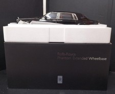 Rolls Royce Phantom Model EXTENDED WHEEL (Diamond Black) Kyosho