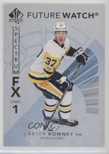 2017-18 SP Authentic Spectrum FX Future Watch Level 1 Bounty Carter Rowney 9z6