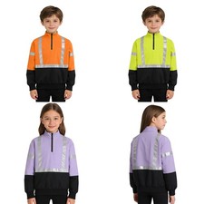 Unisex Kids Jacket Hiking Pullover Camping Tops Safety Outdoor Activities