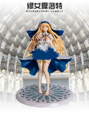 Vibrastar Maiden Nun Charlotte White Ver. 1/6 Scale Figure Statue 10'' Boxed Gift