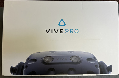 HTC VIVE Pro VR Headset - Controllers, Cables, Headset, 99HAPY000-00