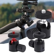 Camera Fixed Mount Ball Heads Adapter for Camera 360 Degree Rotatable