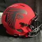 Michael Vick Atlanta Falcons Autographed Rave Padded Authentic Speed Helmet COA