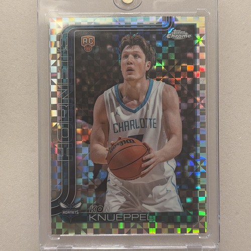 Kon Knueppel [X-Fractor] #254 2025 Topps Chrome card