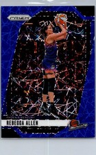 2024 Panini Prizm WNBA #124 Rebecca Allen Blue Velocity Prizms