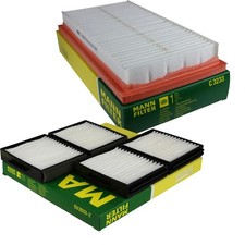 MANN-FILTER Filtersatz Innenraumfilter Luftfilter für Mazda 626 V Station