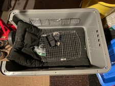 Petmate Sky Kennel Gray 36 x 25 x 27, PLUS KONG INSERT BED