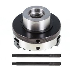 Wood Lathe Chuck Selfcentering Lathe Chuck With 1 × 8tpi Thread 3" 3 Jaw Mini