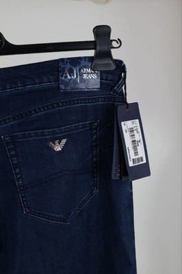Armani Damen Jeans Jeans Lily Push Up Super Skinny Blau Größe 34 Neu