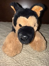 FAO Schwarz Toys R US German Shepherd Plush Stuffed Toy EUC