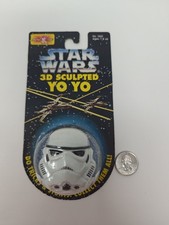 3D Sculpted Stormtrooper YoYo Star Wars 1995 Toybiz NEW SEALED