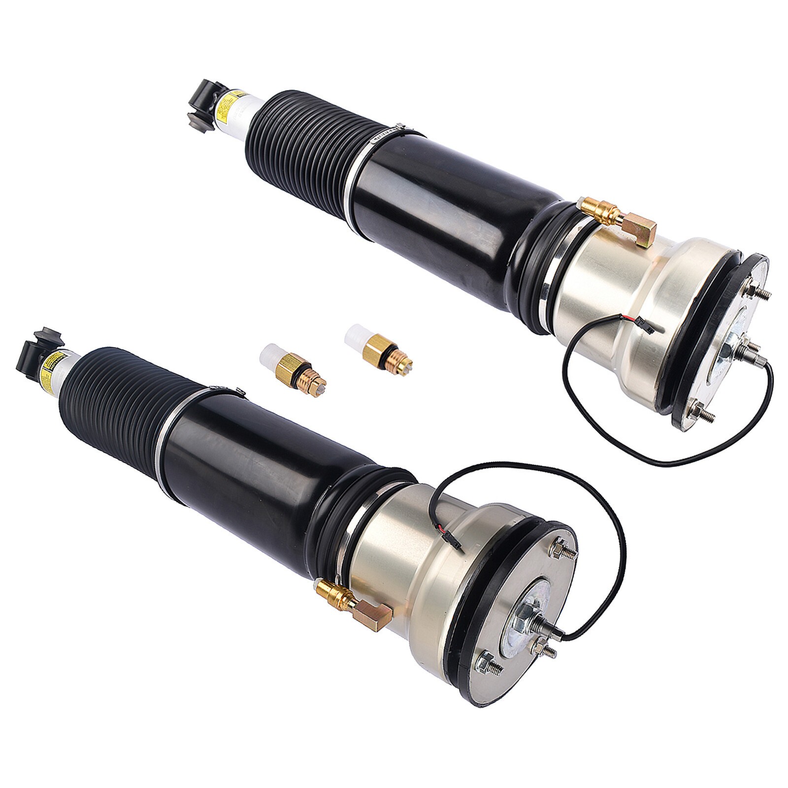 Pair Rear Air Suspension Shock Struts Fit Rolls Royce Phantom RR1 RR1N 2003-2016