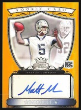 Matt Moore Cards and Memorabilia Guide 9