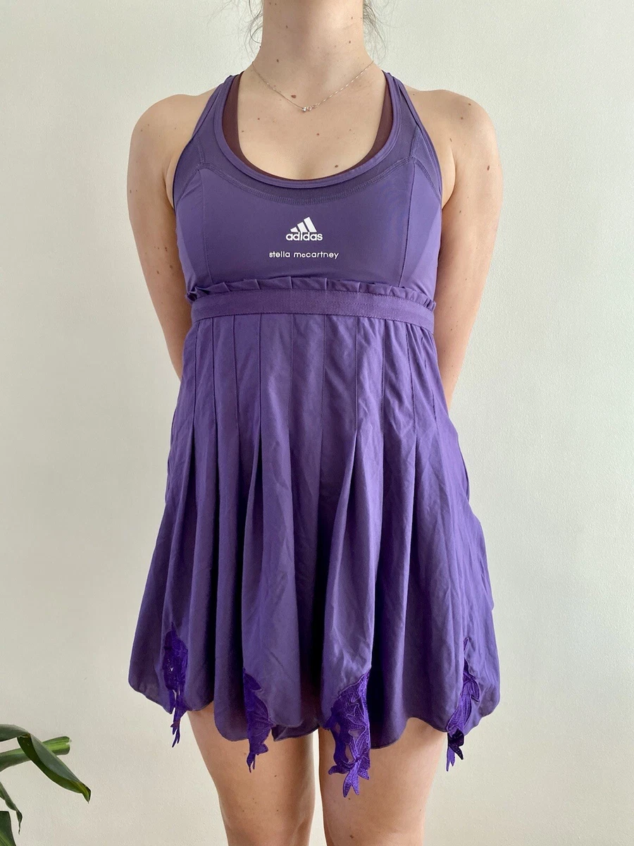 kød kapre stak Pre-owned Adidas Stella McCartney Tennis Dress M Medium 40 purple rare |  eBay