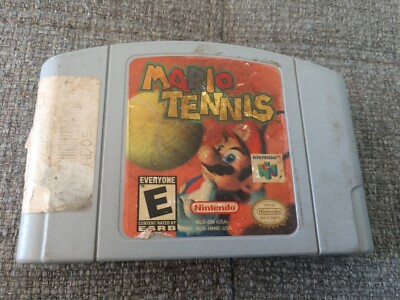 Mario Tennis Nintendo 64 N64 Authentic Cartridge Only - TESTED