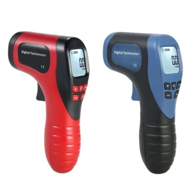 Digital Handheld Tachometer Photo Laser RPM Meter Non-Contact Motor Speedmeter