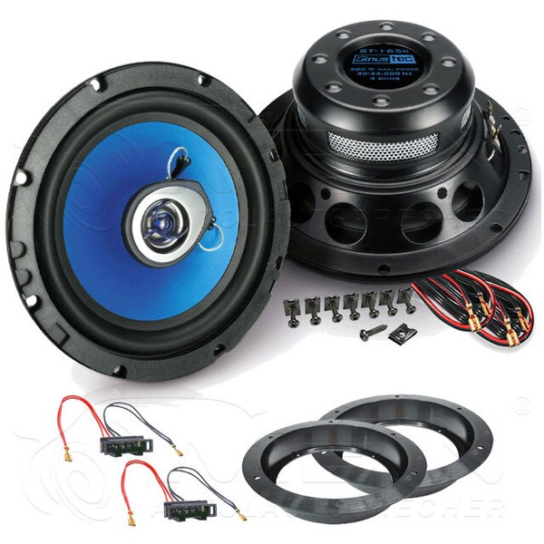Sinustec Auto Lautsprecher FüR Vw Caddy Life Maxi Iv Ab 2015 Front TüR 165 #A5HO-image
