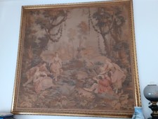 arazzo da parete antico 200x210 cm con cornice