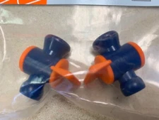 1/4" In-Line Flow Control Valves Pack of 2 fits 1/4 Loc-Line® LOCLINE 21194