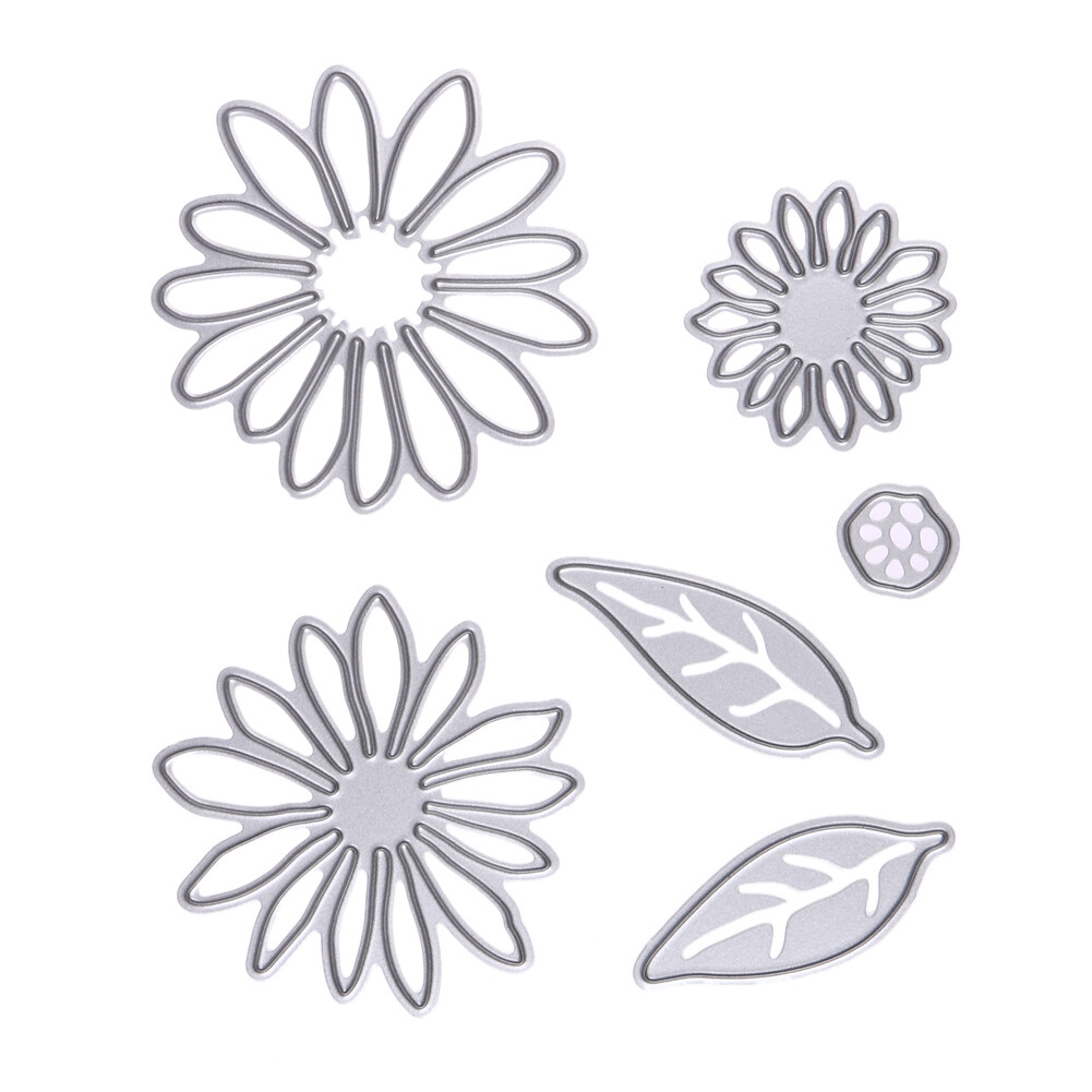 6 X Flowers die cuts metal die cutting dies in scrapbooking Cutting Dies eBay