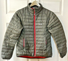 Rab Pertex Microlight Quilted Green Women's Jacket Qda-45 Down Filled Size S